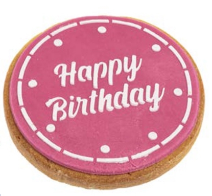 Picture of Happy Birthday Dog Cookies: Handmade with Artisanal Decor